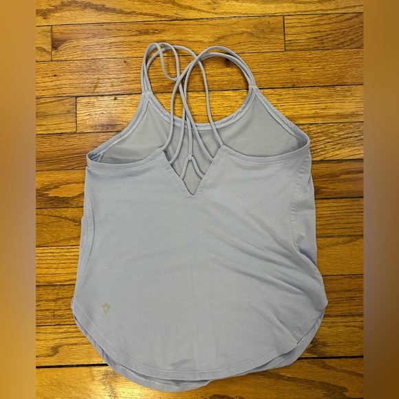 Ivivva Lululemon Blue Serene Heart Tank, size 10 - Picture 5 of 10
